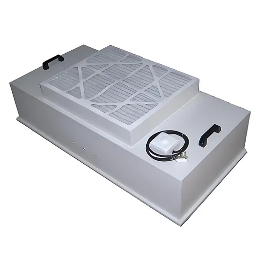 Energy-Efficient Fan Filter Unit Designed for High-Efficiency Air Filtration